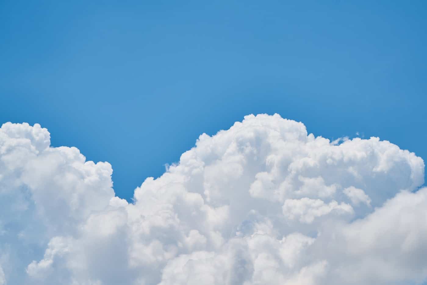 Image of clouds. Represents cloud security best practices.