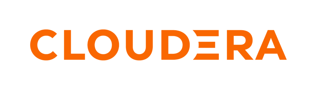 The logo for Cloudera.