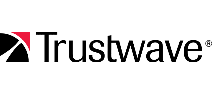 The logo for Trustwave.