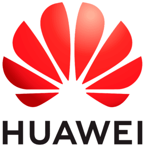 The logo for Huawei.