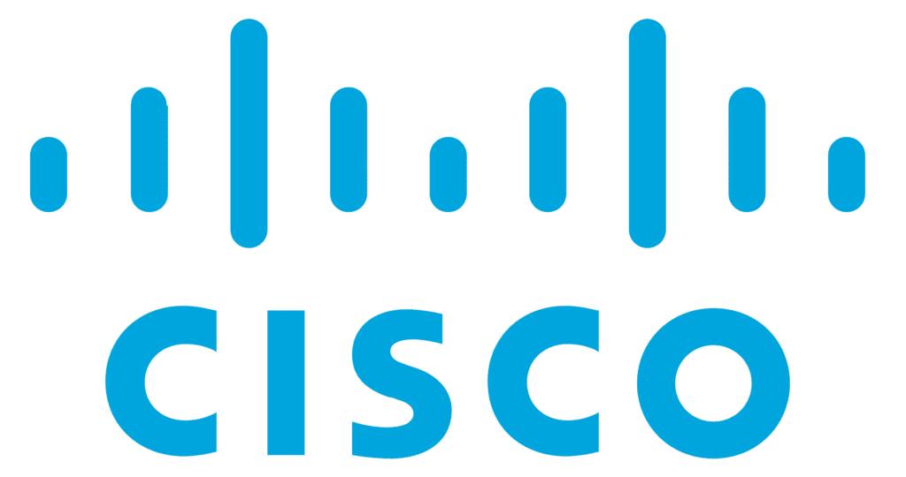 The logo for Cisco.