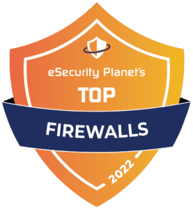Orange eSecurity Planet Badge: Top Firewalls.