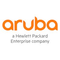 Aruba by HPE logo.