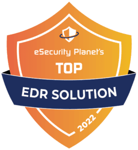 Orange eSecurity Planet Badge: Top EDR Solutions.