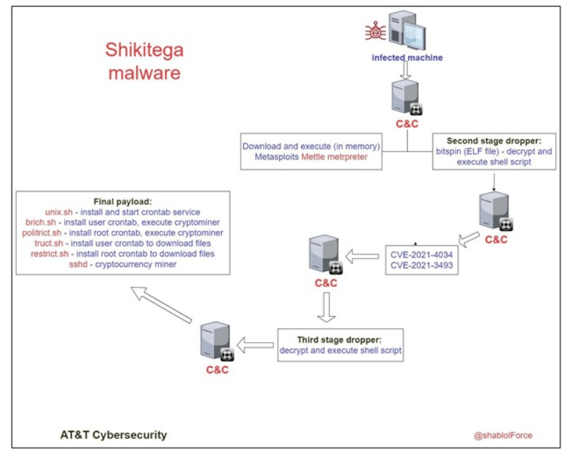 Linux Shikitega vulnerability
